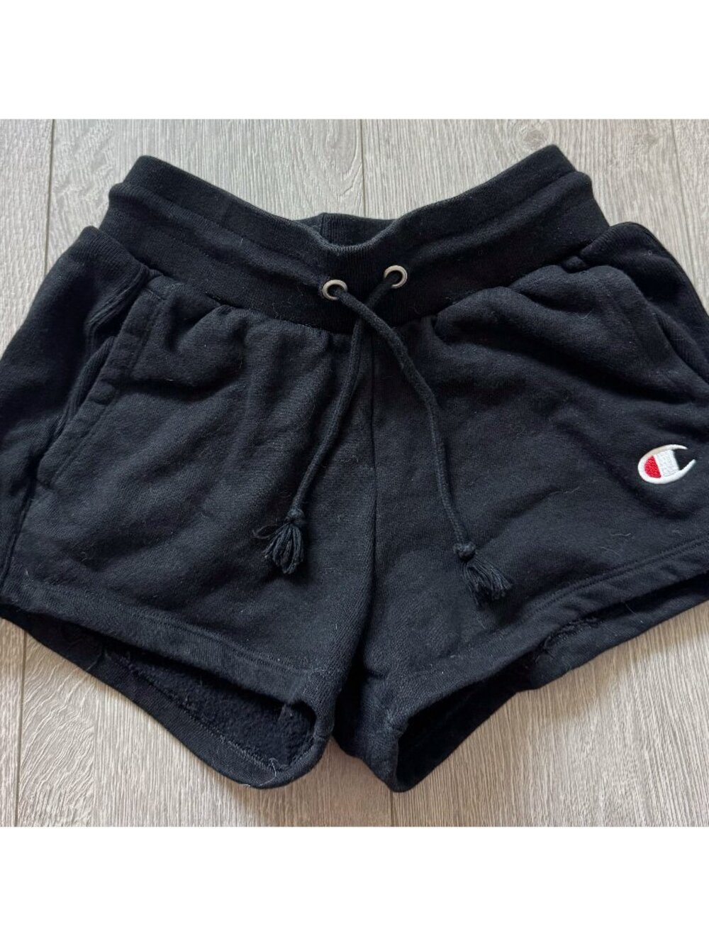 Champion Black Lounge Athletic Dolphin Shorts